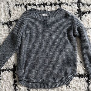 SO Charcoal Knit Women's Sweater